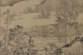 小雪｜故宫藏画里的寒林：木叶尽脱，荒寒萧瑟图片