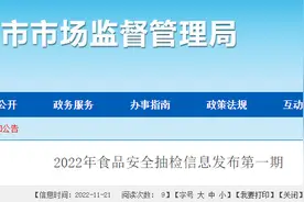 河南省许昌市市场监管局发布2022年食品安全抽检信息（第一期）图片