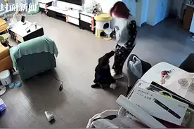 萌娃乱扔鞋看妈妈准备教训一秒跪下道歉 妈妈：预判了我的预判图片
