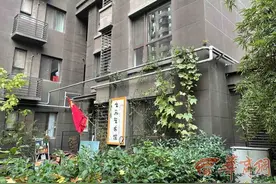 小区外墙多了一根燃气管 物业和业主却不知情图片