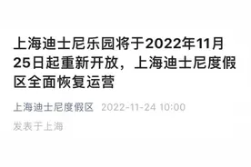 官宣！上海迪士尼乐园重新开放！“不满5天”不能进餐厅？入园须知→图片