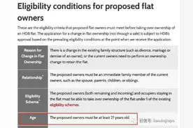 孩子18岁，已入籍新加坡，能和中国籍非PR父母买组屋吗？图片