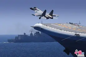 “飞鲨”歼-15舰载机：中国海军走向深蓝的第一把出鞘利剑图片