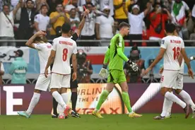 本届世界杯首张红牌，威尔士门将遭红牌罚下图片