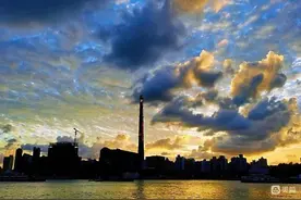 朝霞和晚霞的对话图片