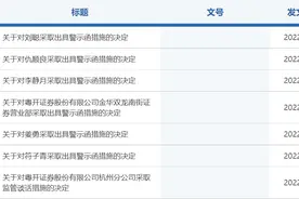 券商员工因“飞单”等收警示函，涉及粤开、中信、天风证券图片