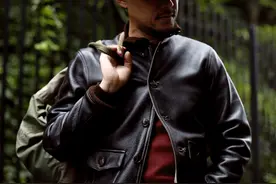 好穿、带感，皮夹克是秋冬硬汉的终极浪漫图片