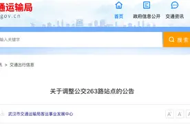 出行请注意！这些公交线路今起调整走向图片