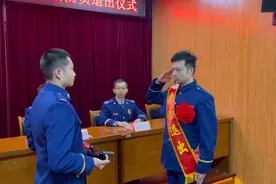 “蓝朋友”退伍不褪色，回到社区开启新的征程图片