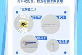 新冠抗原自测标准操作！看完秒懂→图片