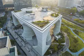 万万没想到，这竟是个停车场！杭州最潮最具科技感的停车场来了，可停500辆车图片