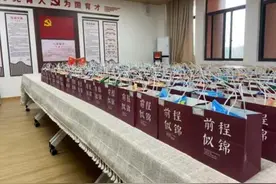 “薯”你最牛！湖南信息学院为考研学子送“前程似锦”大礼包图片
