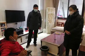 焦作市民政局：精准帮扶 送去冬日“暖阳”图片