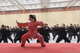 练了以后90后新狱警说有点“上头”，杭州这场健身气功分享会干货满满图片