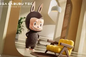 LABUBU首款MEGA上线 泡泡玛特推动高端潮玩持续创新图片