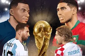 世界杯4强次数排行：德国13次居首 法国第四、阿根廷第五图片