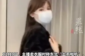 主播卖衣服时称东北“土不啦叽”，被质疑地域歧视图片