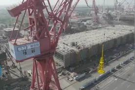 超级工程深中通道海底隧道钢壳制造全部完成图片