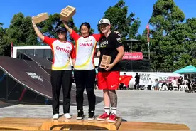 战胜奥运会世锦赛金主, 漯河18岁女生获中国首个BMX世界冠军！图片
