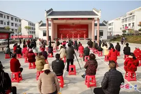 湖北黄梅：黄梅戏唱二十大 共同缔造新家园图片