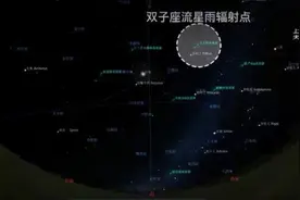 “夜空礼花”即将绽放！上海天文馆发布双子座流星雨观星小贴士→图片