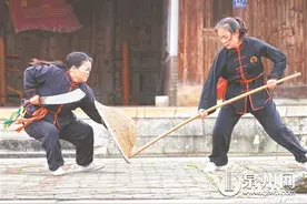 解密！让康熙“大喜”的永春藤牌兵图片