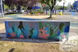 合肥经开区街头现创意涂鸦图片