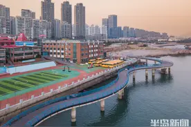 一“道”风景线③：心相随飘桥，让小麦岛与“海之恋”牵手相连图片