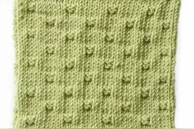 简单实用，编织毛衣可以用到的棒针小花样，有文字说明图片