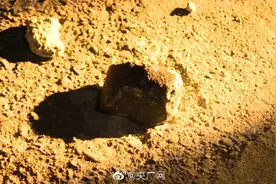 部分陨石碎块坠落浙江金华 相关部门已对陨石进行保护图片