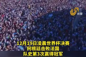 逐梦世界杯丨阿根廷首都布宜诺斯艾利斯球迷庆祝夺冠图片