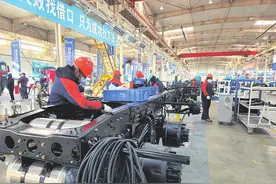 吉利新能源商用车（晋中）生产基地：再交付500台甲醇重卡图片