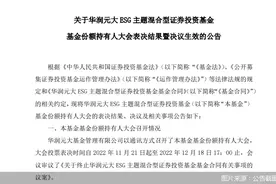 前路何在？ 不足一月2只ESG主题基金“黯然离场”、还有新“兵”拟入场图片