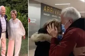 阿根廷一位79岁的老奶奶终于与失散60年的爱人结婚图片