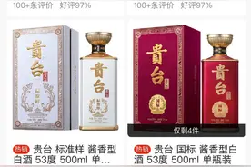 电商销售不均，数百件酒被抵押折扣出售，贵台酒今年能完成10个亿目标吗？图片
