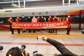 京广高铁今起“提速”，北京至石家庄最快一小时直达图片