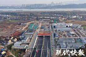 燕子矶长江隧道来了！12月28日正式通车图片