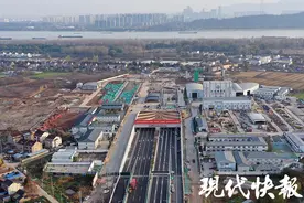 燕子矶长江隧道来了！12月28日正式通车图片