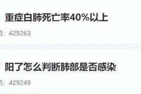 白肺患者变多？有人感染后没发烧，双肺却已白化……一文看懂白肺的成因与治疗图片