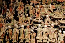 六朝古刹水陆庵被誉为“第二敦煌”图片