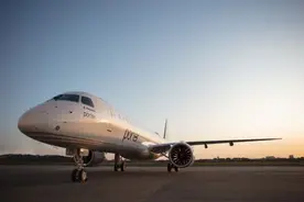 波特航空接收其首架巴航工业E195-E2飞机图片
