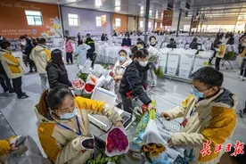 500多个品类鲜花扎堆卖，汉口北鲜花小镇开启市民赏花新体验图片