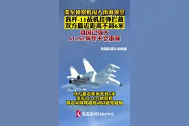 美军侦察机闯入南海领空 我歼-11战机挂弹拦截图片