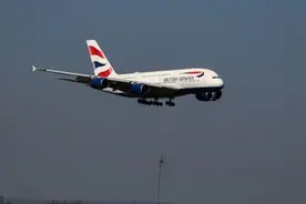 英国一架航班在因“奇怪的气味”紧急降落图片