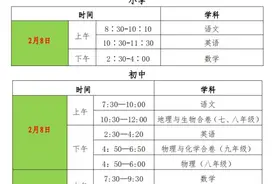 期末考试安排来了！请查收！图片