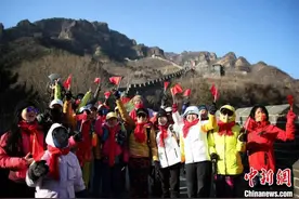 2023年天津新年登高健身大会在黄崖关长城启动图片