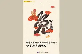 癸卯兔年共有384天，“闰二月”是咋算的？图片