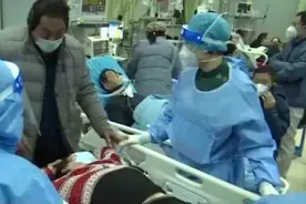 记者蹲点保定市第一中心医院：急诊收入患者70岁以上老人超七成图片