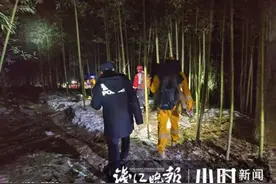 “我2岁的儿子快不行了！”上海母子赏雪被困杭州龙王山顶图片
