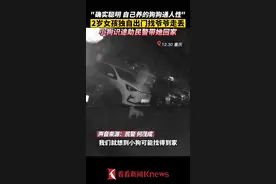 2岁女孩出门找爷爷走丢 小狗识途助民警带她回家图片